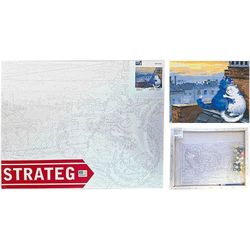 купить Картина по номерам Strateg 57278 Dragoste pe acoperis 40x50cm в Кишинёве 