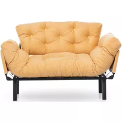 cumpără Canapea Trendy Nitta Mustar 70x85x155cm în Chișinău 