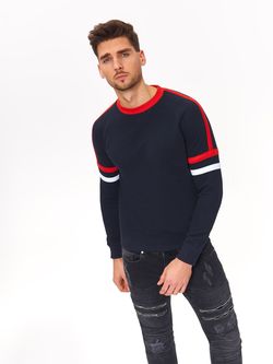 Трикотаж TOP SECRET Синий/красный SBL0670GR