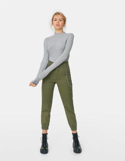 Трикотаж Stradivarius Серый 5144/730/210