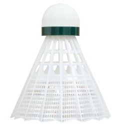 Fluturas badminton "Slow" (nylon, pluta) Talbot Torro Tech450 469282 white-green (4692)