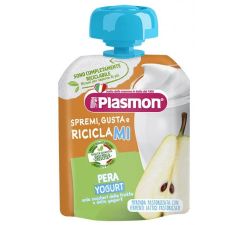 Пюре PLASMON груша с йогуртом (6 мес), 85 г