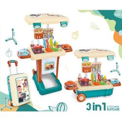 cumpără Bucătărie și veselă de jucărie Richi (13447) bucatarie cu accesorii pe baterii în Chișinău 