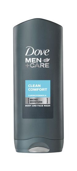 Gel de duş Dove Men Care Clean Comfort, 250 ml