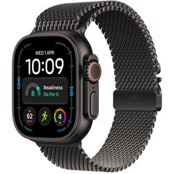 купить Смарт часы Apple Watch Ultra 4 GPS Cellular 49mm Black Titanium Case with Black Titanium Milanese Loop L MJAX4 в Кишинёве 