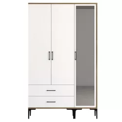 купить Шкаф Trendy Kumsal RT-Nuc, Alb в Кишинёве 