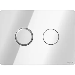 cumpără Buton rezervor WC Cersanit Accento Circle пластик хром în Chișinău 