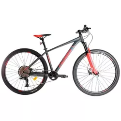 купить Велосипед Crosser 075-C 29" 19 1*12 LTWOO Logan Brake Grey/Red в Кишинёве 