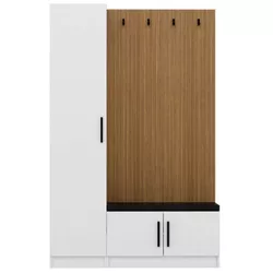 cumpără Mobilă pentru antreu Trendy Noe-8288, 135x210x35cm (GTR003989) în Chișinău 