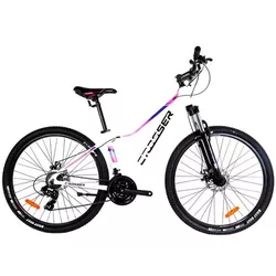 купить Велосипед Crosser X100 26-2130-21-13 White/Pink в Кишинёве 