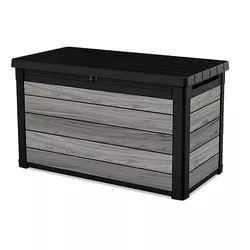 купить Короб для хранения Signature 57687 Lada pentru depozitare Signature 380L, 122.9x62.1x70.6cm, gri в Кишинёве 