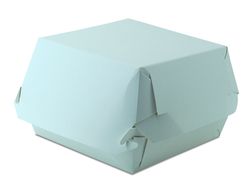 Cutie  alb pentru burger 119x85x119 mm (50 buc.)