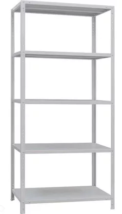 cumpără Raft de depozitare УХЛ-МАШ СК 2,0/1000х400 Стеллаж средней нагрузки 120кг (2000х1000х400мм) (5 полок) în Chișinău 