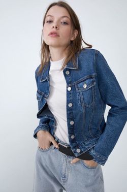 Куртка ZARA Синий zara 4743/203/401