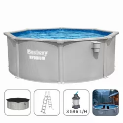 купить Бассейн каркасный Bestway 56574BW Hydrium 366x122cm, 10990L в Кишинёве 