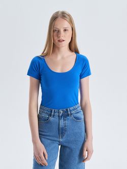 Майка CROPP Синий vt001-55x