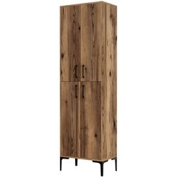 cumpără Dulap penal Trendy Berlin A-Nuc 60x200x35cm, multifunctionala (GTR006635) în Chișinău 
