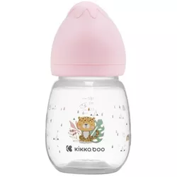 cumpără Cană cu pai Kikka Boo 31302020095 cu gat larg Savanna Pink, 180 ml în Chișinău 