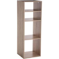 cumpără Etajeră 5five 51866 Raft 34.5x32x100.5cm, 2+2 polite, natural în Chișinău 