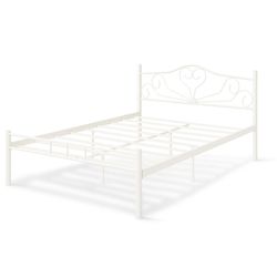 cumpără Pat Evger K-50 160x200cm White (без матраса) în Chișinău 