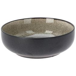 cumpără Bol Promstore 55061 Salatiera din ceramica 16cm, Reactiv Glaze Brown în Chișinău 