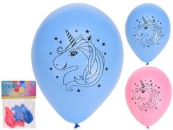 Set baloane Unicorn 6buc, multicolore