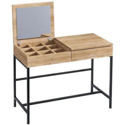 cumpără Măsuţa de toaletă Trendy Linda 100x45x75cm (masa de machiaj) (GTR001444) în Chișinău 