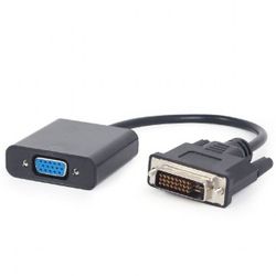 Adapter DVI-D M to VGA F, Cablexpert "A-DVID-VGAF-01"