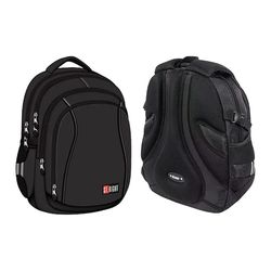 купить Детский рюкзак St.RIGHT 57793 Ghiozdan scolar 32x21x43cm, St.Black в Кишинёве 