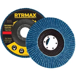 cumpără Disc de șlefuire RTRMAX RDZ12580 FLAP циркониевый 125 мм/P80 în Chișinău 
