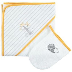 cumpără Accesoriu pentru baie Premaman PBRDWU-BLA-UNQ Prosop de baie cu gluga si manusa Little Friends în Chișinău 
