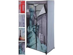 Dulap-organizator cu 2 sectii 160X75X45cm, "orase"