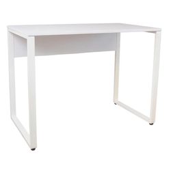 cumpără Masă de birou Deco B-100 Alb+cadru alb 100x55cm în Chișinău 