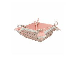 Корзина тканевая Ortigia Rosa 21X21X10cm
