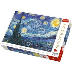 cumpără Puzzle Trefl 10560 Puzzles - 1000 Art Collection - The Starry Night în Chișinău 