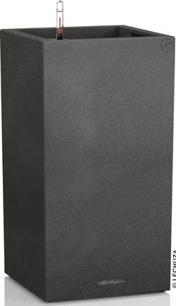 купить Цветочный горшок Lechuza Canto Stone 30 High, Graphite Black в Кишинёве 