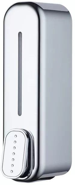 купить Дозатор для мыла Bisk 08073 de perete G3 350ml, chrom в Кишинёве 