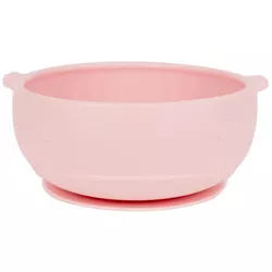 купить Посуда для кормления Kikka Boo 31302040118 Bol din silicon Whale Pink в Кишинёве 