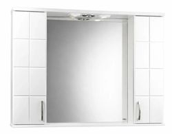 cumpără Oglindă baie Mashtab 5547 Domino 1000x200x720 Alb în Chișinău 