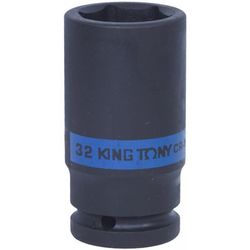 cumpără Set de tubulare, bite, duze King Tony 643532M Cheie tubulară de impact adâncă, 3/4" 32 mm în Chișinău 
