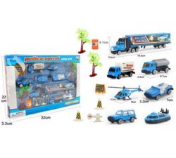 купить Машина Optmarket МЕ01.244 Set de mașini Poliție в Кишинёве 