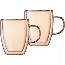 купить Чашка Ardesto AR2627BGR Golden Moon, set cupe 2buc 270ml в Кишинёве 