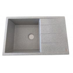 купить Мойка кухонная Tornado MELISSA 800*500 Gray в Кишинёве 