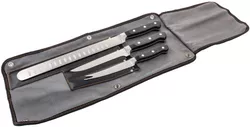 купить Нож Oklahoma Joe's Cutit set 3 buc pt carne + Husa (5789579) в Кишинёве 