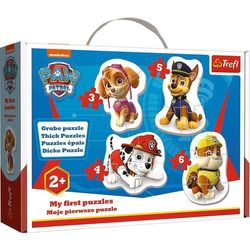 купить Головоломка Trefl 36087 Puzzles - Baby Classic - Skye, Marshall, Chase and Rubble / Viacom PAW Patrol в Кишинёве 