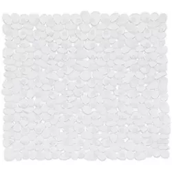 cumpără Covoraș de baie Bisk 04987 dus antiderapant, 55x55, alb, MOSAIC în Chișinău 