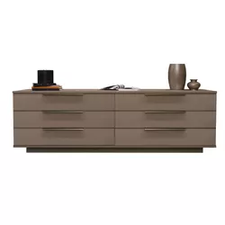 cumpără Comodă Bayro Napoli 1800x560x500 Positano серый камень în Chișinău 