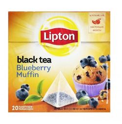 Lipton Nirvana Blueberry Muffin, 20 пак.