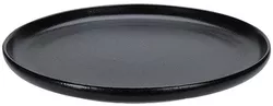купить Тарелка Promstore 51361 de servire 26cm Black, ceramica в Кишинёве 