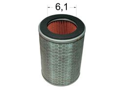 Air filter VIC-8725 Replaces OEM numbers: Honda 17230-KEA-000 Honda 17230-KEA-010 Honda 17230-MBZ-K00 Applications Honda Motorcycle CBF500  04-08 CBF500 ABS  04-08 CB600 F-W,X,Y,1,2 Hornet  98-02 CB600 F-3,4,5,6 Hornet  03-06 CB600 S F2-Y,1,2 Hornet  00-02 CB600 S-F3 Hornet  03 CB600 F (599) (USA) USA04-07 CBF600 N/NA-4,5,6,7  04-07 CBF600 S/SA-4,5,6,7 ABS  04-07